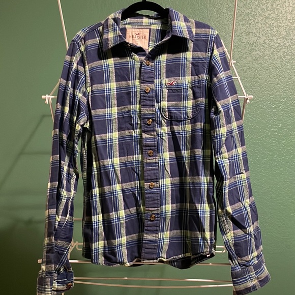 Hollister Shirts Y2k Mens Flannel Poshmark